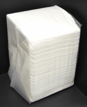 1 Ply White Lunch Napkins Carton