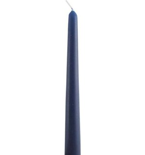 Dripless Navy Blue Table Candle 30cm (12")