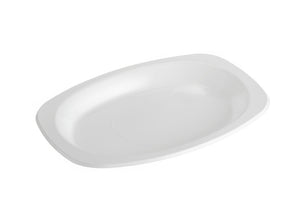 Festive White Oval Plates Medium 210x300