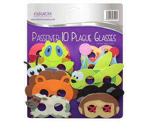 Passover 10 Plague Glasses