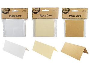 Table Place Cards Assorted Colours 40PK