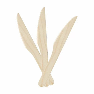 Wooden Knives Pack Of 18