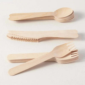 Wooden Spoons Pack Of 18