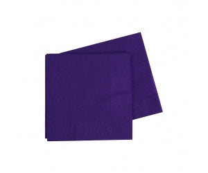 Purple Cocktail Napkins