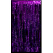 Tinesel Curtain Purple