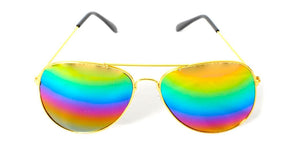 Party glasses Rainbow Aviators