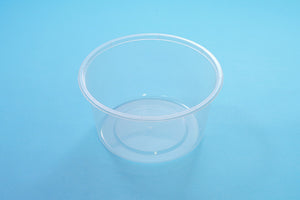 440ml Round Plastic Containers 50 Pack