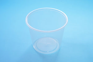 700ml Round Plastic Containers 50 Pack