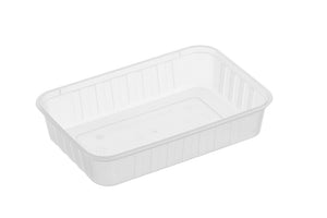 500ML Ribbed Rectangle Containers