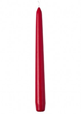 Dripless Red Table Candle 30cm (12")