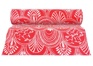 Milano Red Table Runner 35CMS X 2.5 Metres