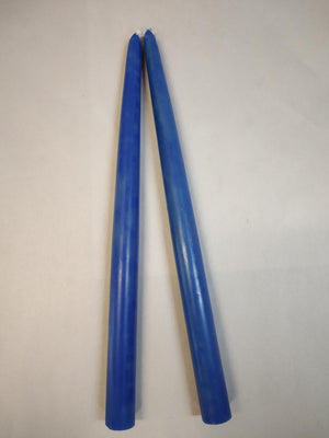 Quality 30cm (12") Royal Blue Tapered Table Candle 