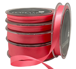 Ribbon Double Sided Satin- Coral