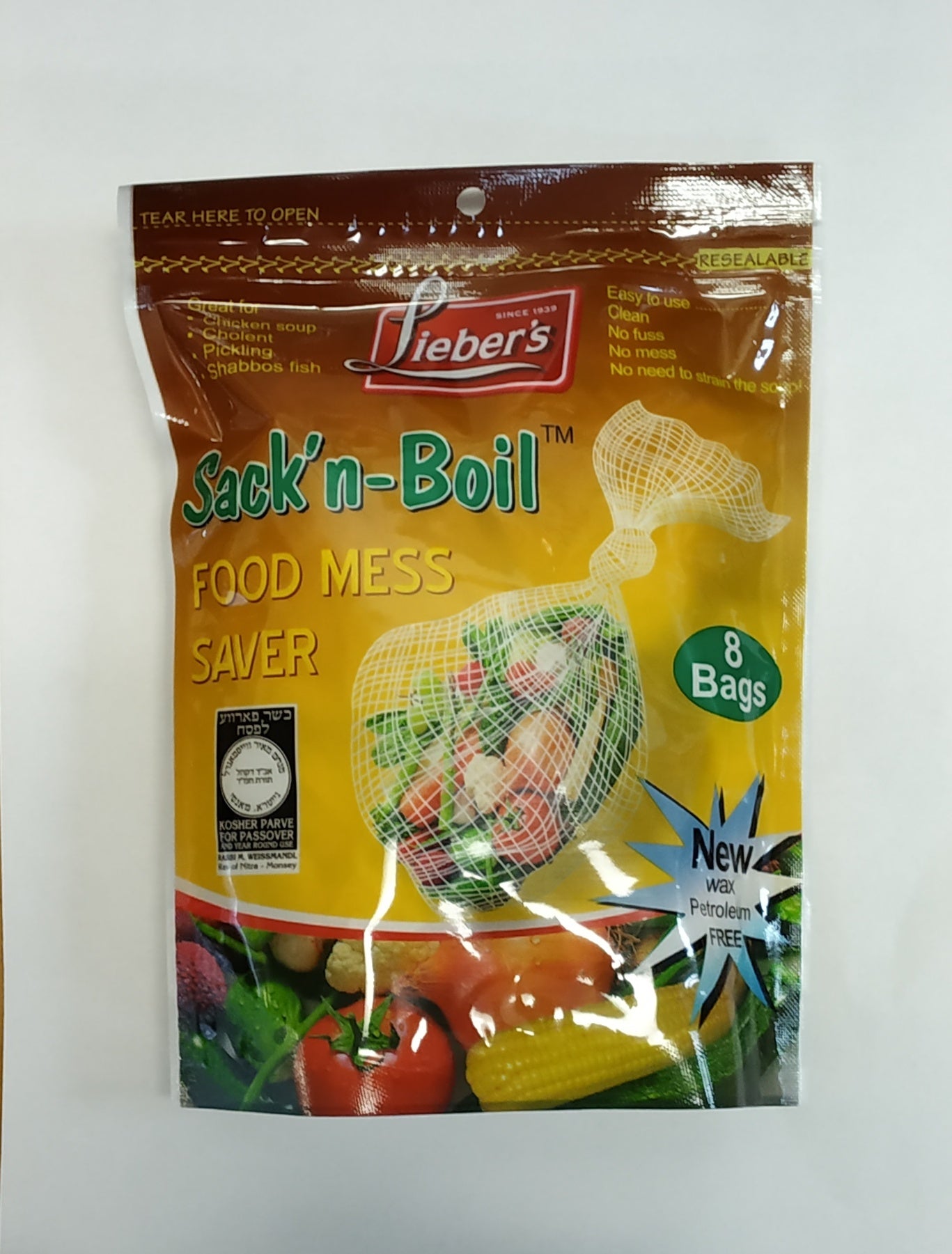 Sack N Boil Soup Bags 8PK