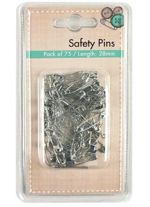 Stainless Steel Safety Pins 28mm