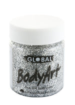 Silver Glitter Face and Body Paint 45ml