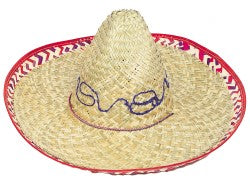 Sombrero With Check Trim