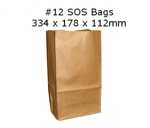 #12 SOS Paper Shopping Bags