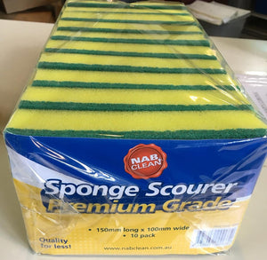 Standard Grade Y/G Scouring Sponges