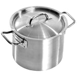 Stainless Steel Stockpot And Lid 24 Litre