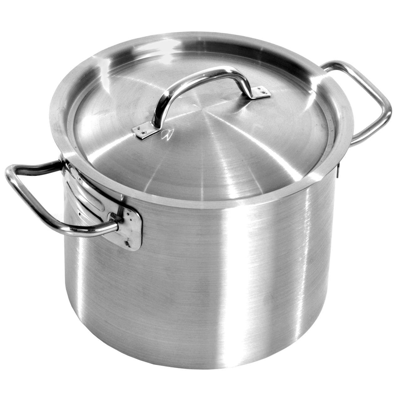 Stainless Steel Stockpot And Lid 24 Litre