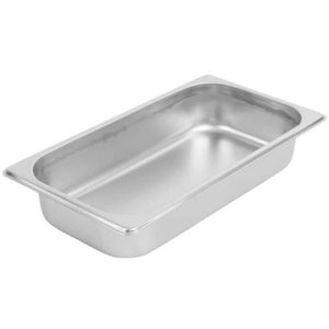 1/3 Size Stainless Steel Steam Table Pan