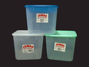 9 Litre Plastic Jumbo Container-STORE PICKUP ONLY