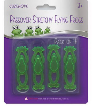 Cazenove Passover Stretchy Flying Frogs 4PK