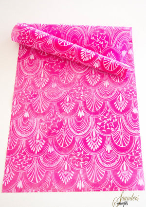 Milano Pink Table Runner 30CM X 3Mtrs