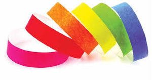 Wristband Lime Green Tyvek