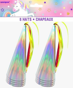 Unicorn Prismatic Party Hats