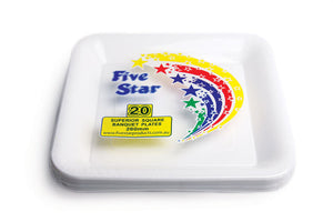 Superior Square White Dinner Plate