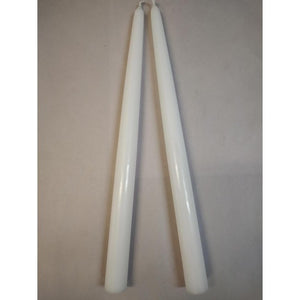 Dripless White Table Candle 25cm (10")