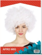 Afro Wig White