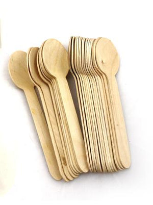 Wooden Spoons Pack Of 100