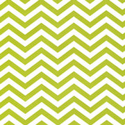 Chevron Wrap Green On White