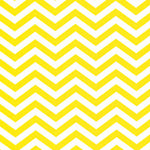 Chevron Wrap Yellow On White