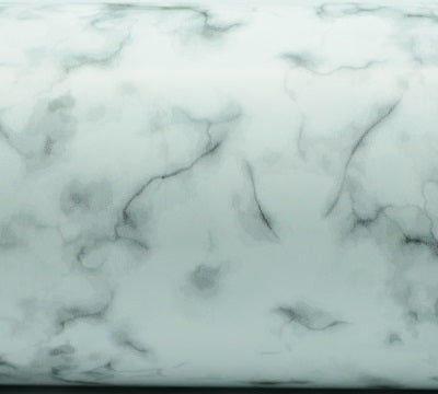 Marble Stone Wrap- Black On White 10m