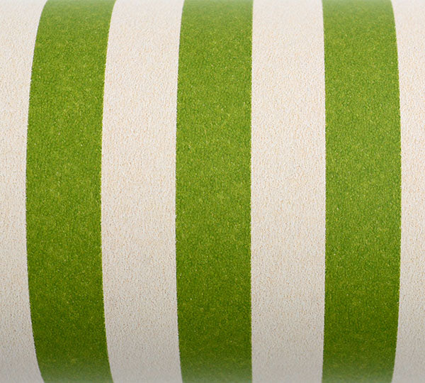 Regular Stripe Green-Kraft Gift Wrapping Paper