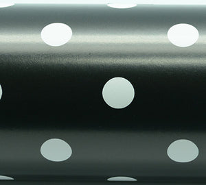 Spot Wrap white Dots on Black