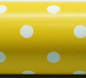 Spot Wrap White Dots On Yellow