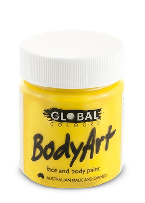 Yellow Face and Body Paint 45ml